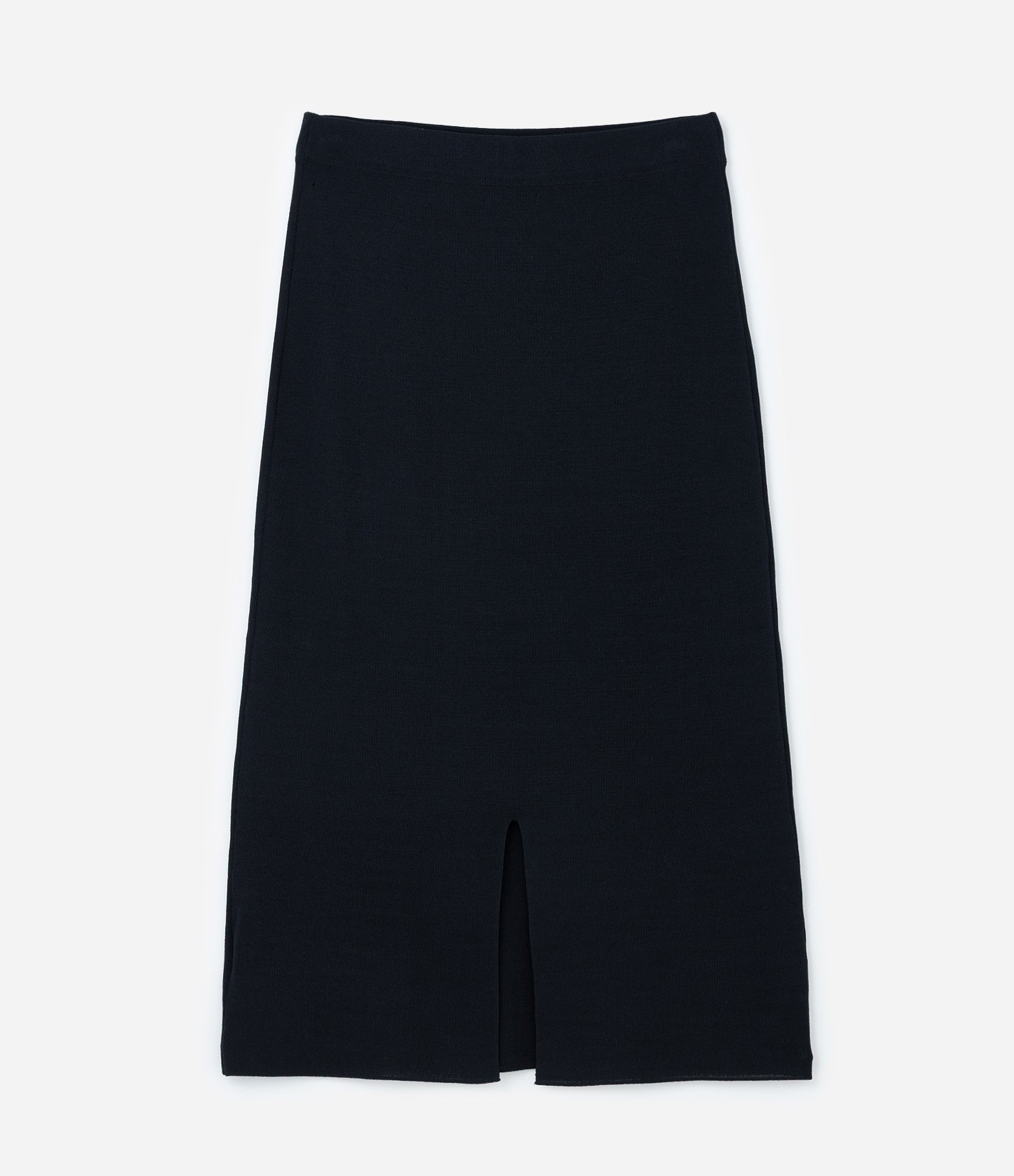 Saia Reta Midi em Tricô Curve & Plus Size Preto 6