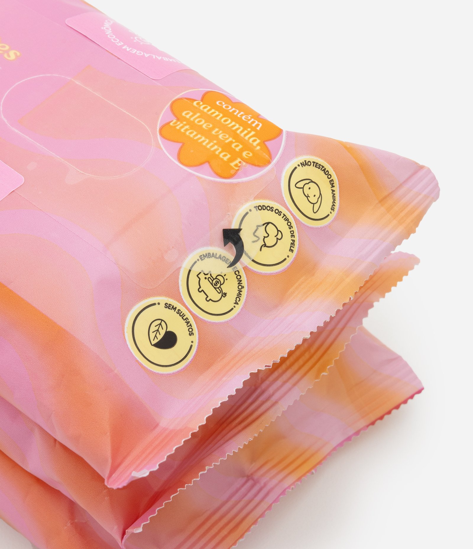 Kit Lenço de Limpeza Facial Demaquilantes Alchemia Pink Pague 2 Leve 3 KIT 3