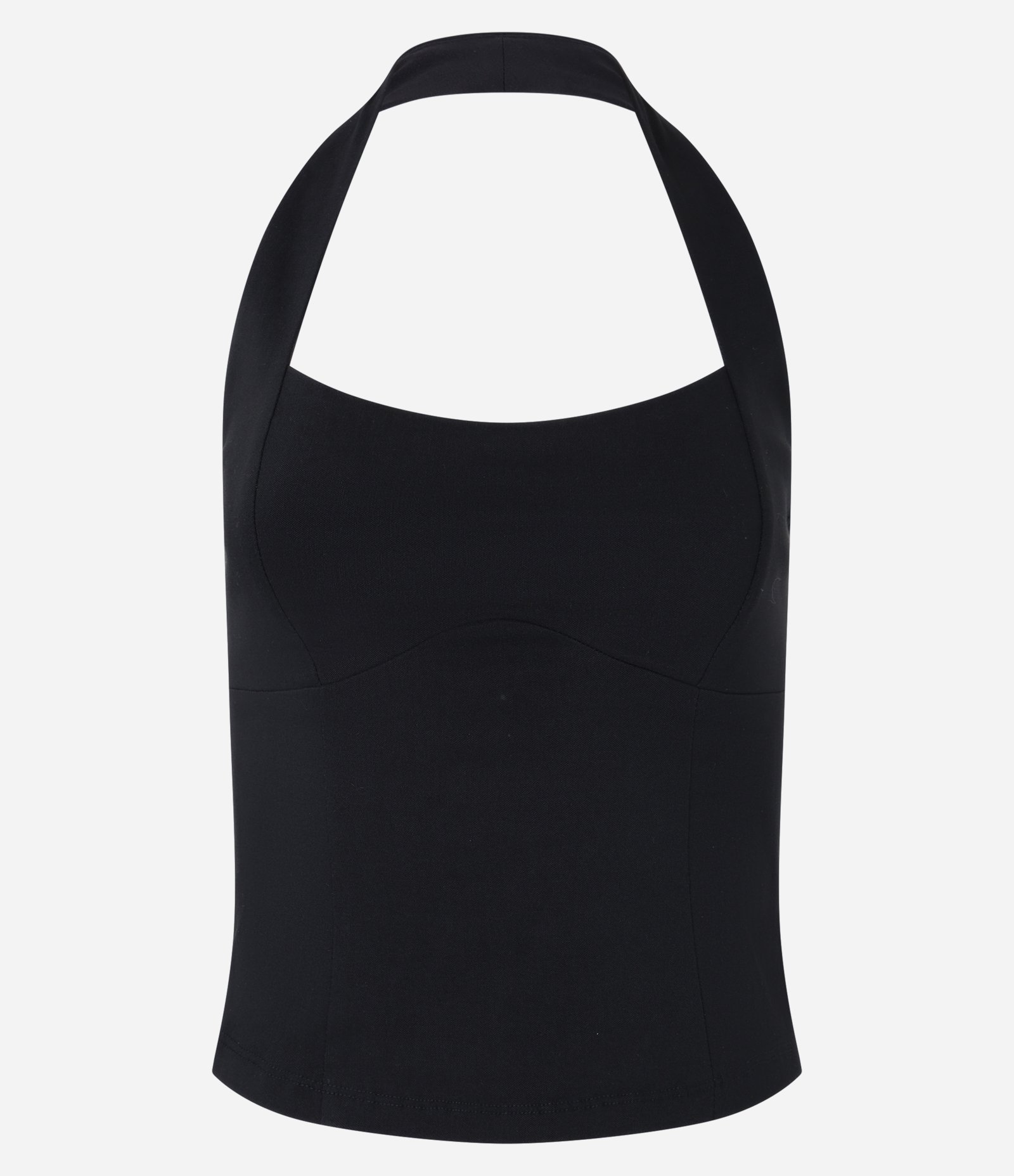 Blusa em Bengaline Frete Única Preto 6