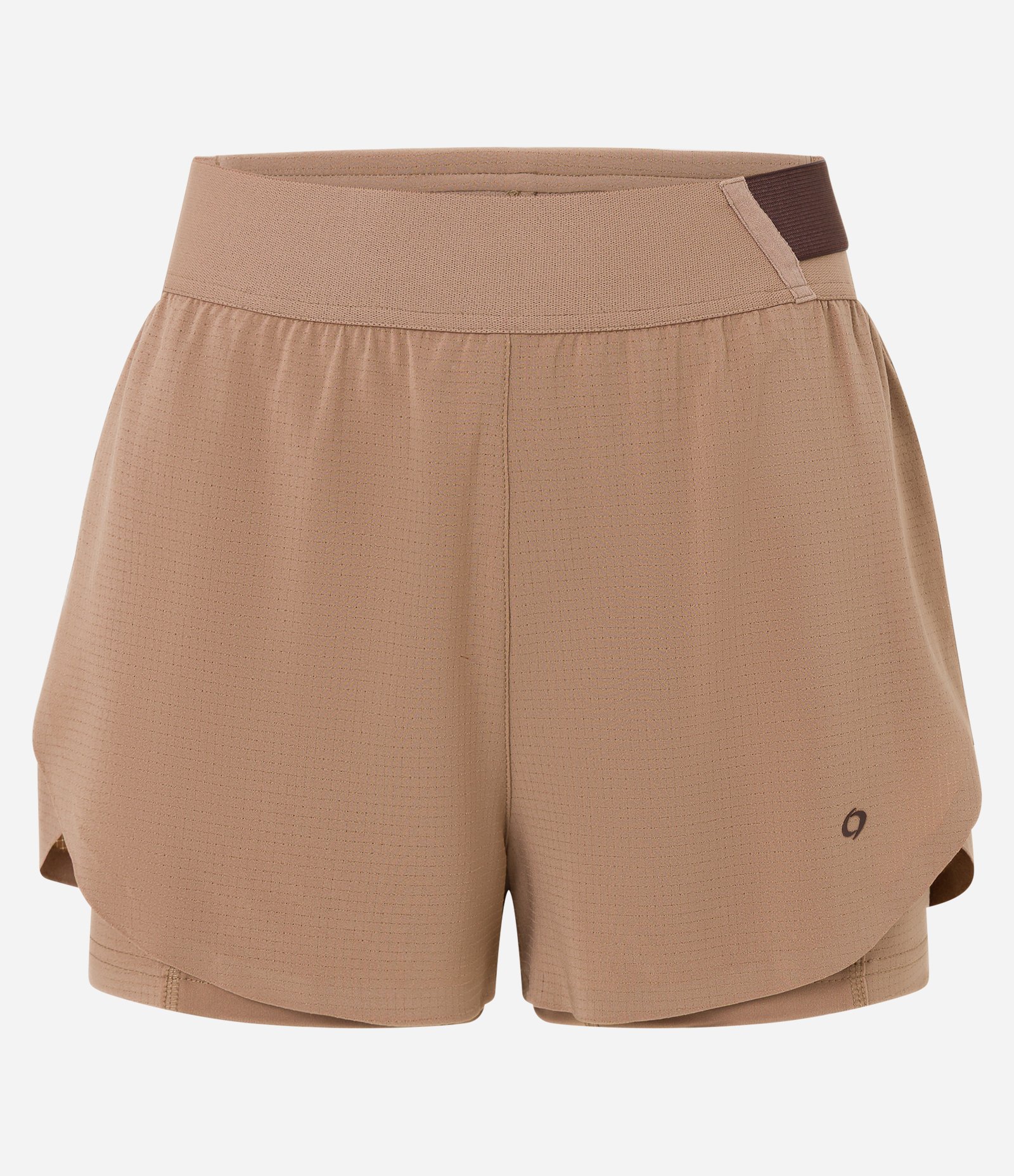 Bermuda Runner com Short Interno e Bolso com Zíper Bege 6