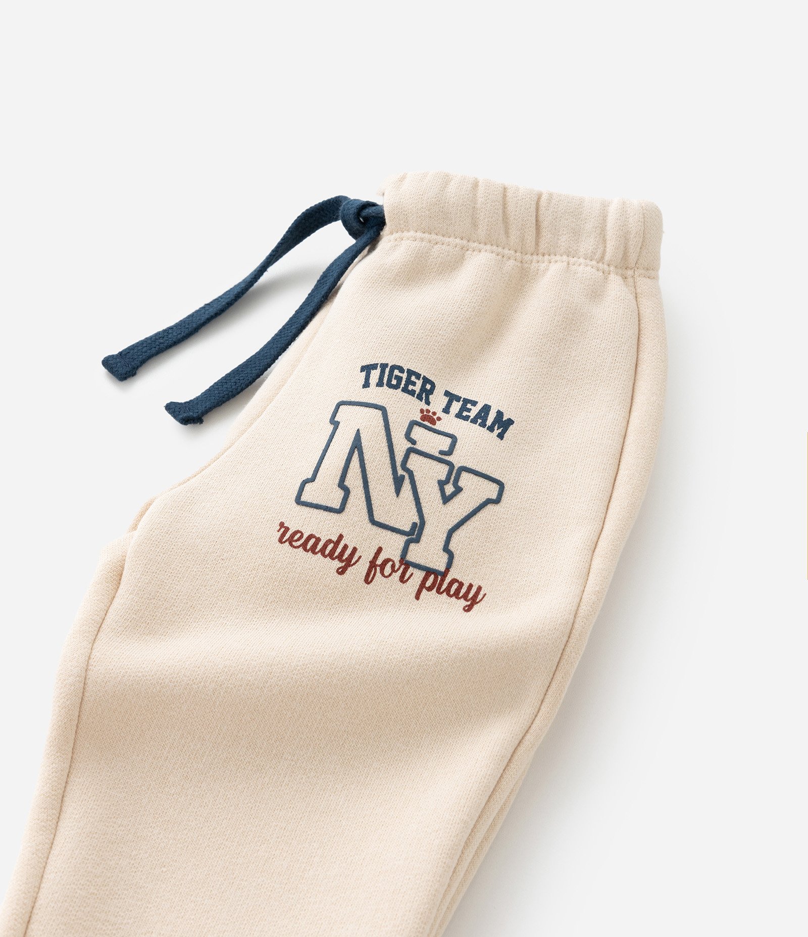 Conjunto Infantil Quentinho com Estampa New York - Tam 1 a 6 Anos Bege 11