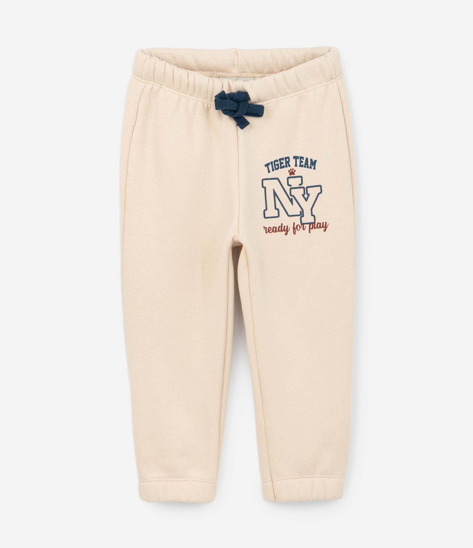 Conjunto Infantil Quentinho com Estampa New York - Tam 1 a 6 Anos Bege 5