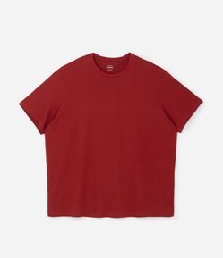 Camiseta Comfort Básica em Algodão