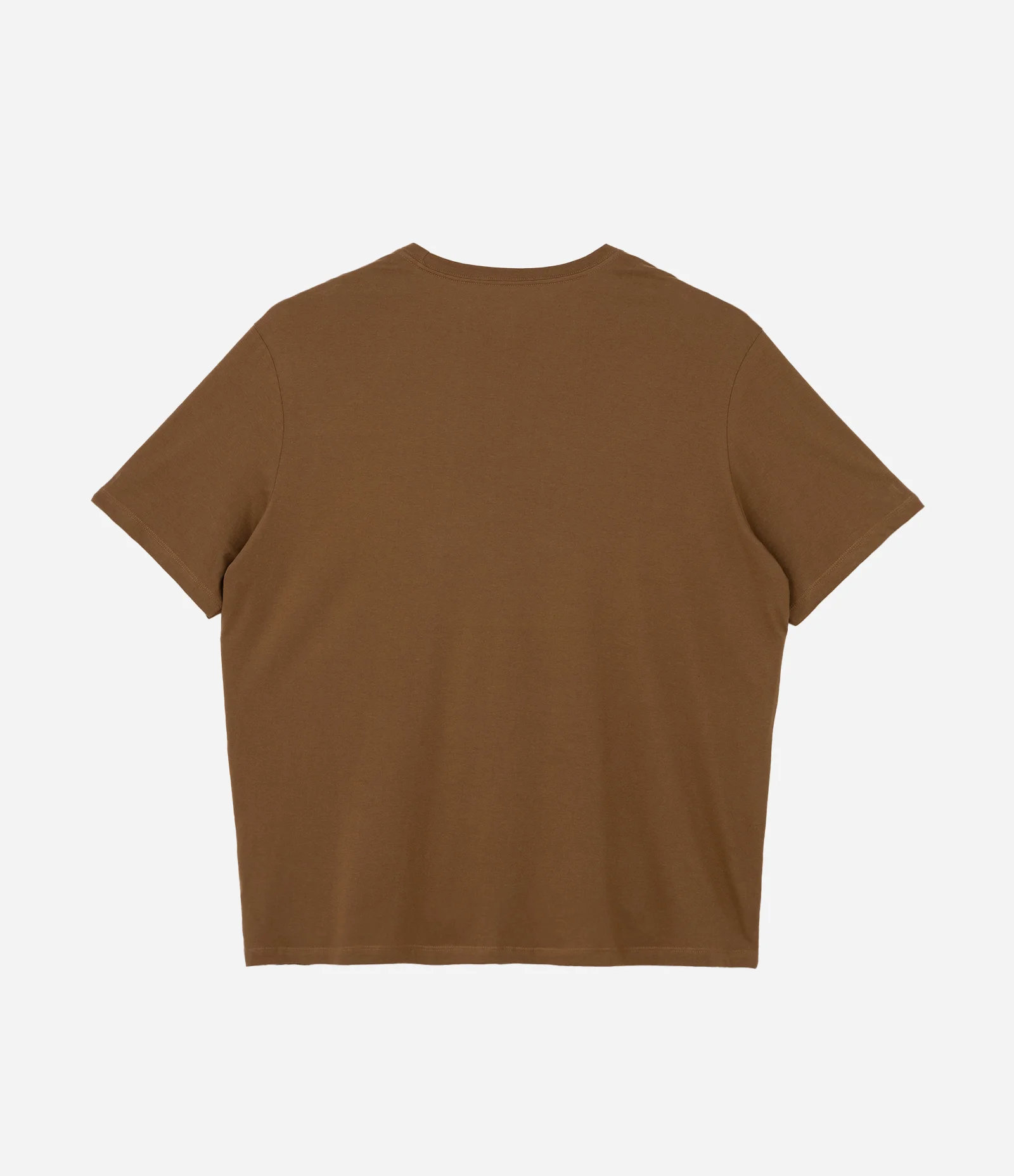 Camiseta Comfort Básica em Algodão Marrom 2