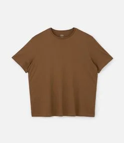 Camiseta Comfort Básica em Algodão