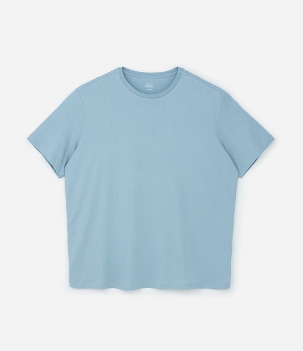 Camiseta Comfort Básica em Algodão