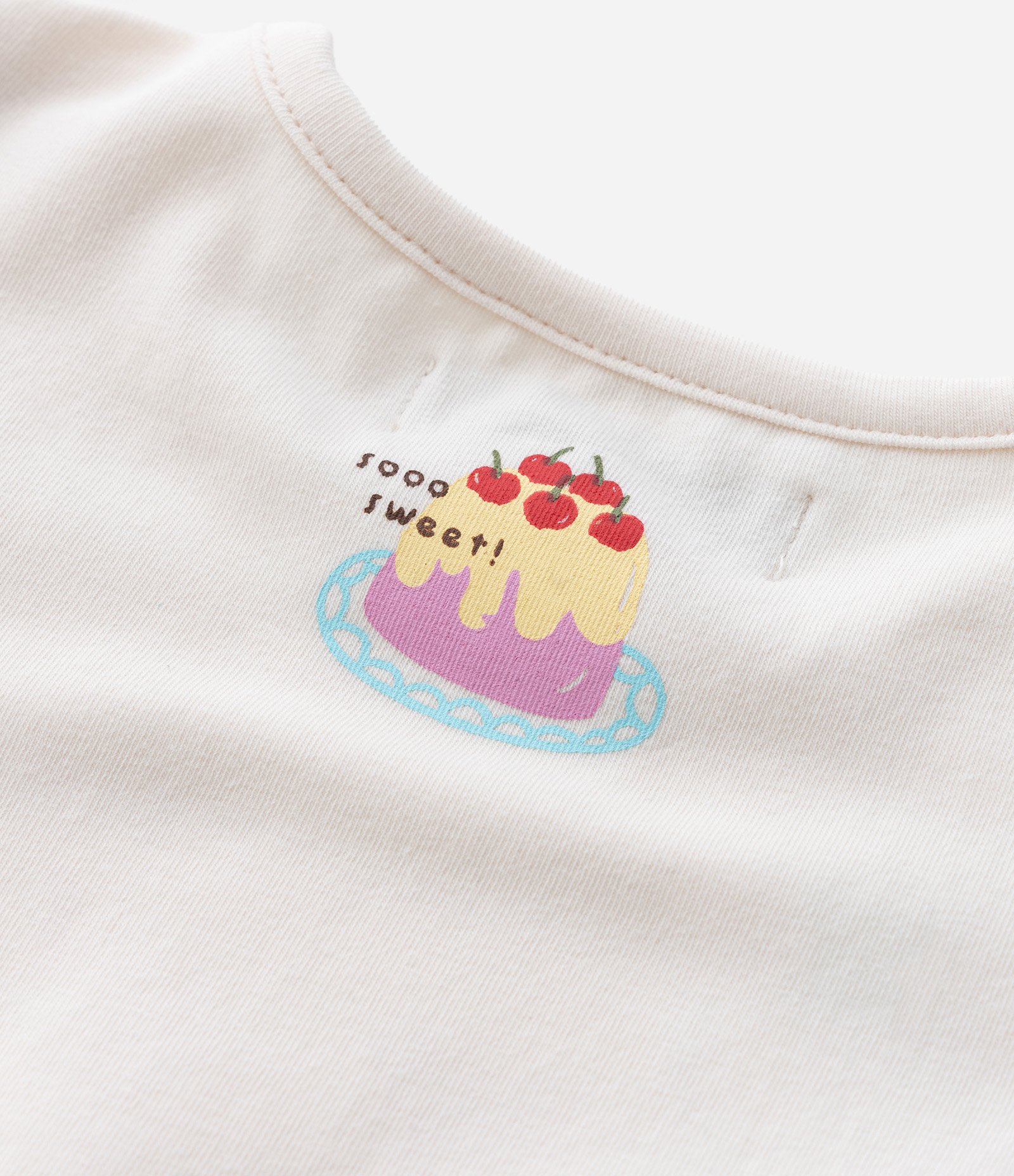 Blusa Infantil com Estampa Interativa e Pompons - Tam 1 a 6 Anos Bege 7