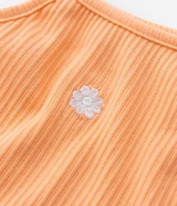 Regata Infantil com Miçangas nas Alças - Tam 1 a 6 Anos