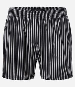 Cueca Samba Canção em Tricoline Com Listras Verticais