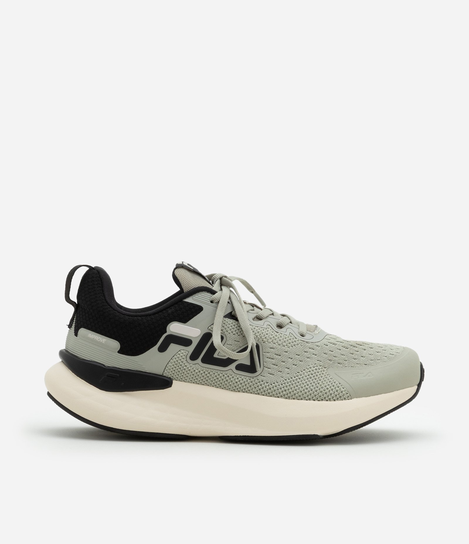 Tênis Esportivo Fila Ride com Recortes Verde 1