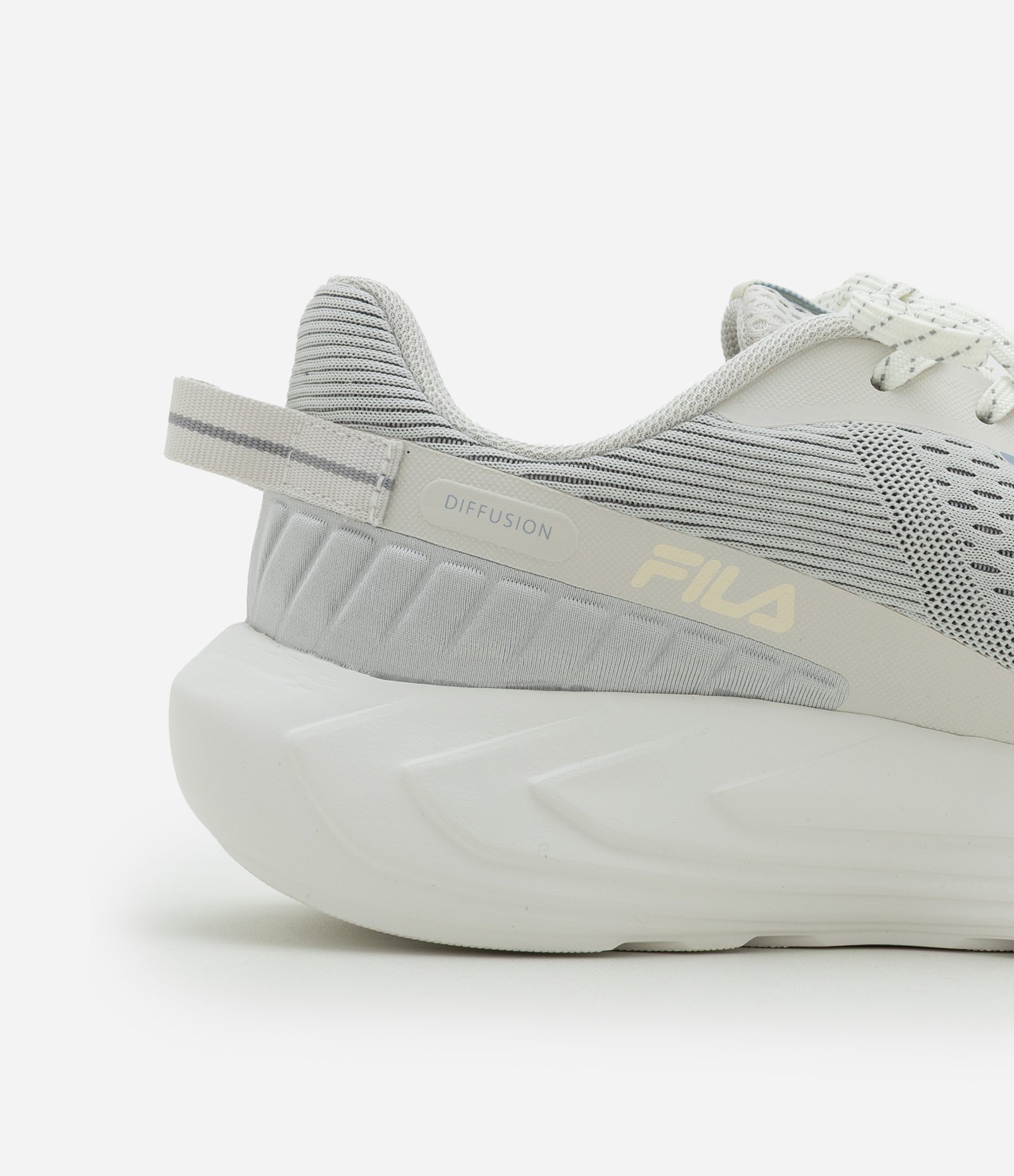 Tênis Jogging em Tecido Respirável Fila Ride Cinza 5