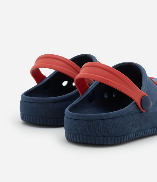 Sandália Babuche Infantil com Patch do Spidey - Tam 20 a 33