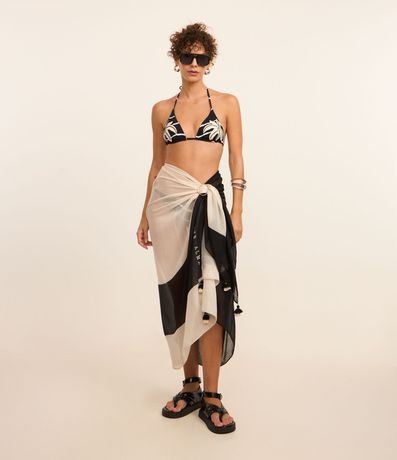 Canga em Chiffon com Estampa Copacabana é boa?