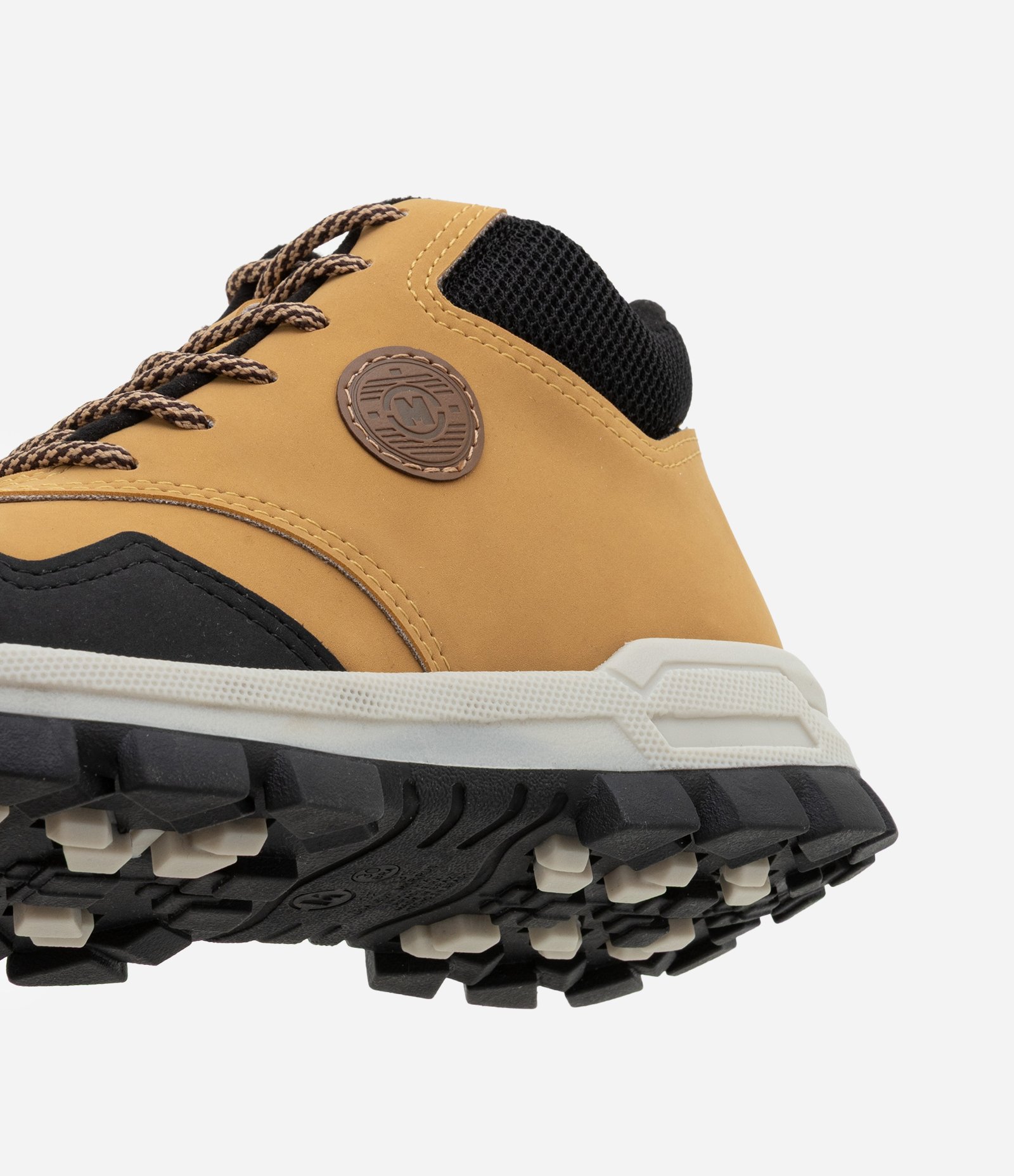 Bota Infantil Tratorada com Recortes Contrastantes - Tam 27 a 36 Amarelo 3