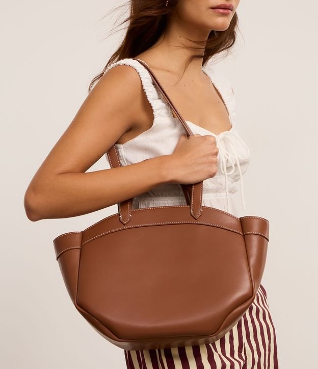 Bolsa Shopper Grande Boho Romântico com Nécessaire