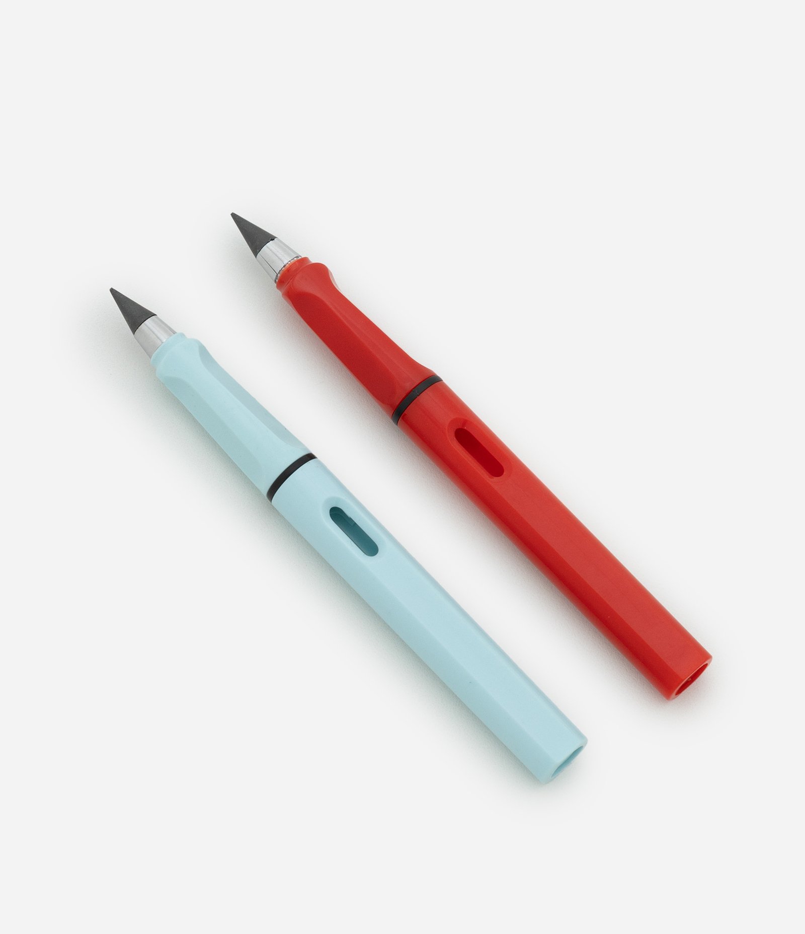 Kit 02 Lápis Infinito de Capivara Azul/Vermelho 4