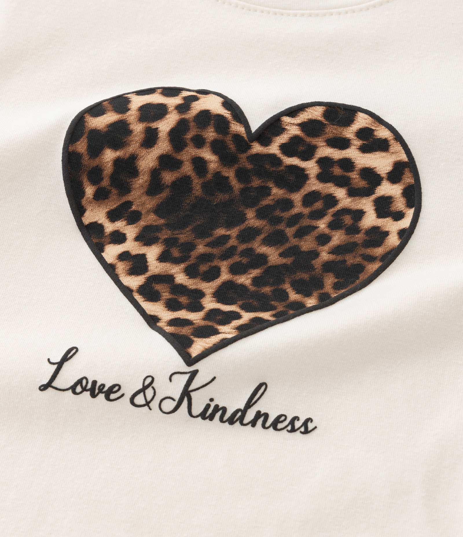 Blusa Infantil com Manga Bufante e Estampa Coração - Tam 1 a 6 Anos Bege 5