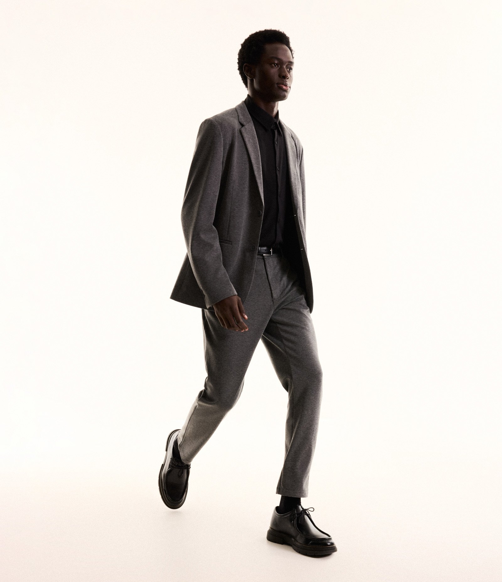 Sapato Casual em Material Sintético Preto 6