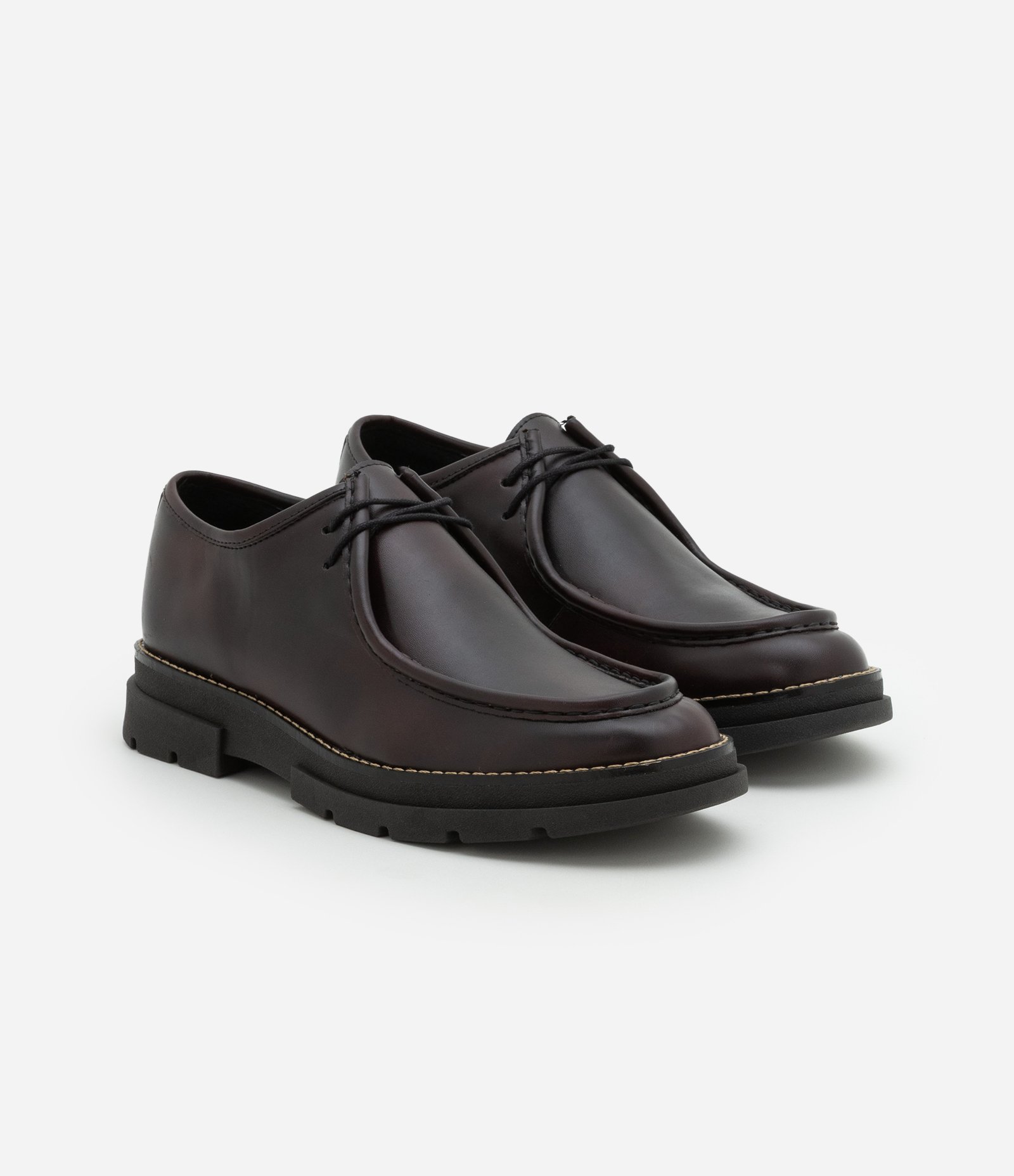 Sapato Casual em Material Sintético Vinho 2