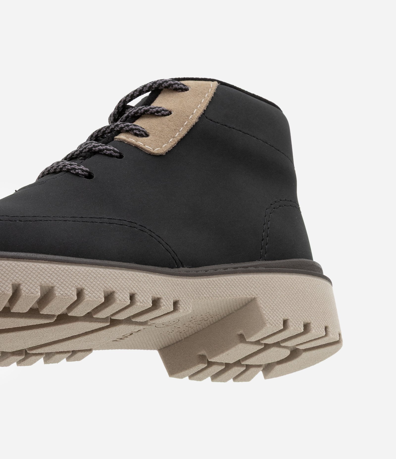 Bota Coturno Infantil em PU com Recortes Molekinho - Tam 20 ao 26 Preto 3