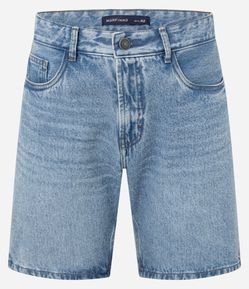Bermuda Reta em Jeans