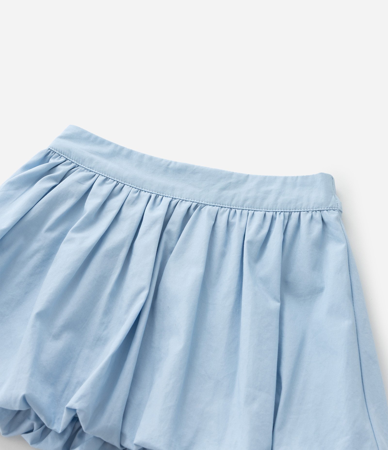 Saia Infantil Balonê em Tricoline com Preguinhas - Tam 1 a 6 Anos Azul 6