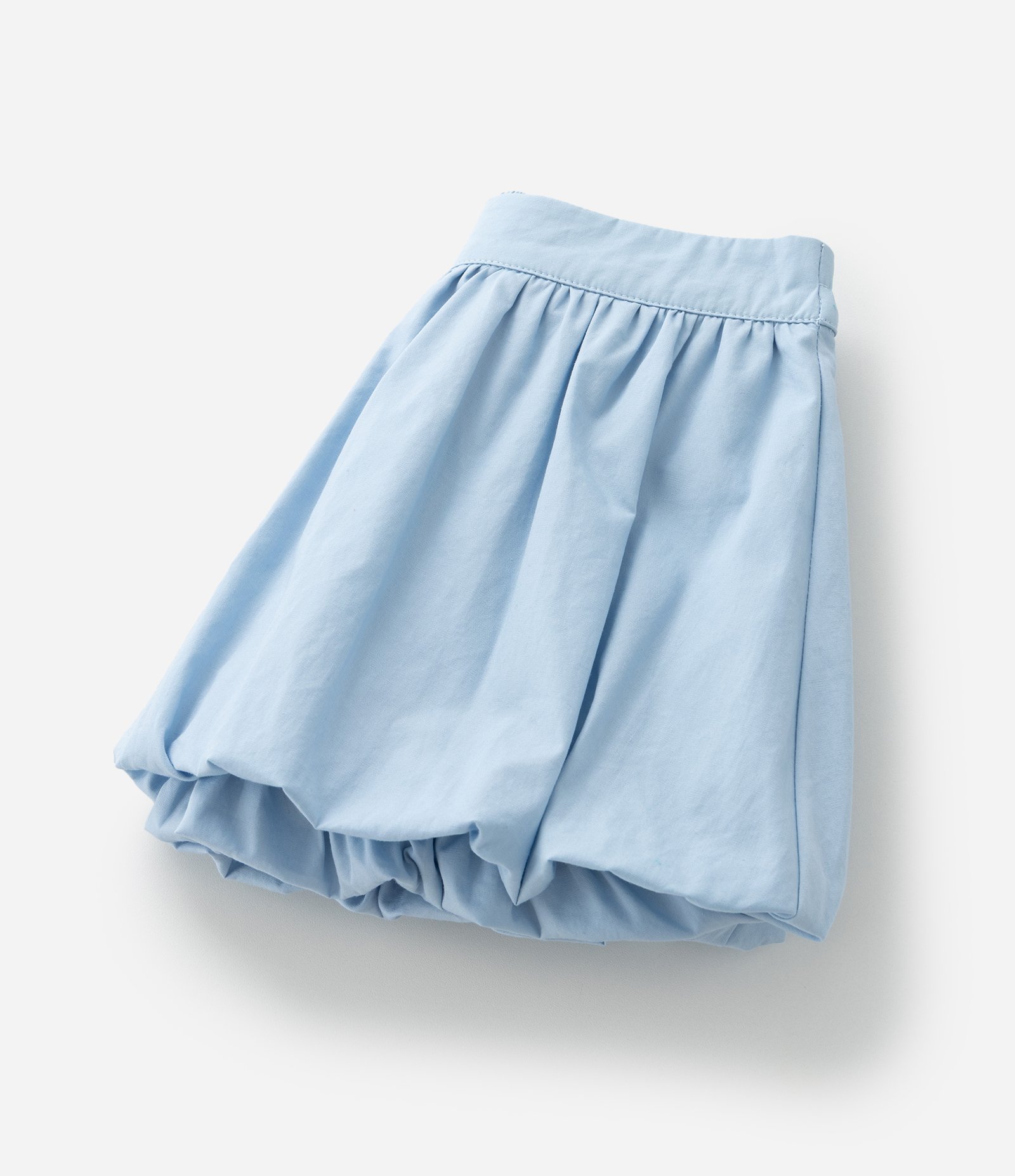 Saia Infantil Balonê em Tricoline com Preguinhas - Tam 1 a 6 Anos Azul 7