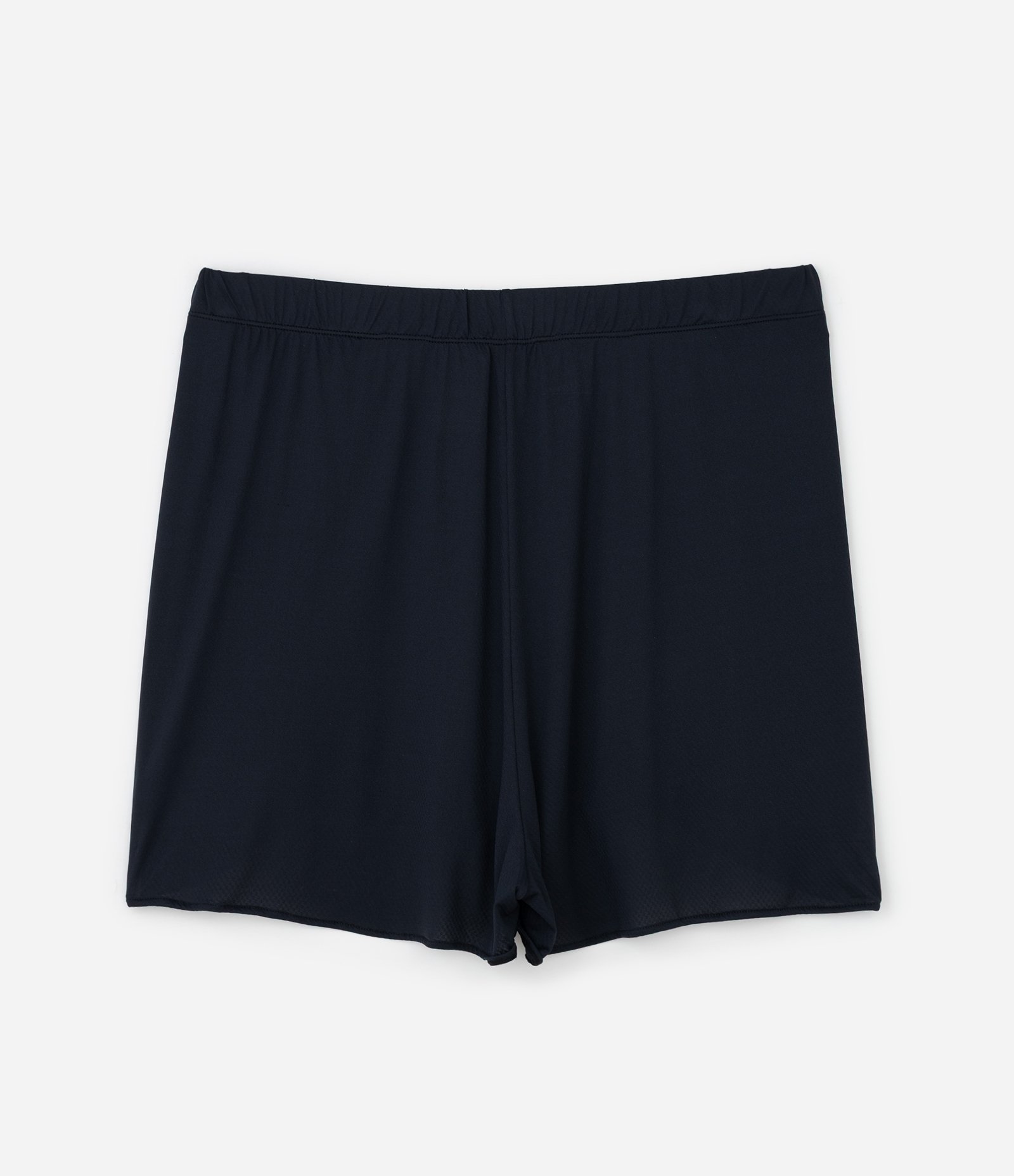 Saída de Praia Short Runner em Microfibra Curve Plus Size Preto 6