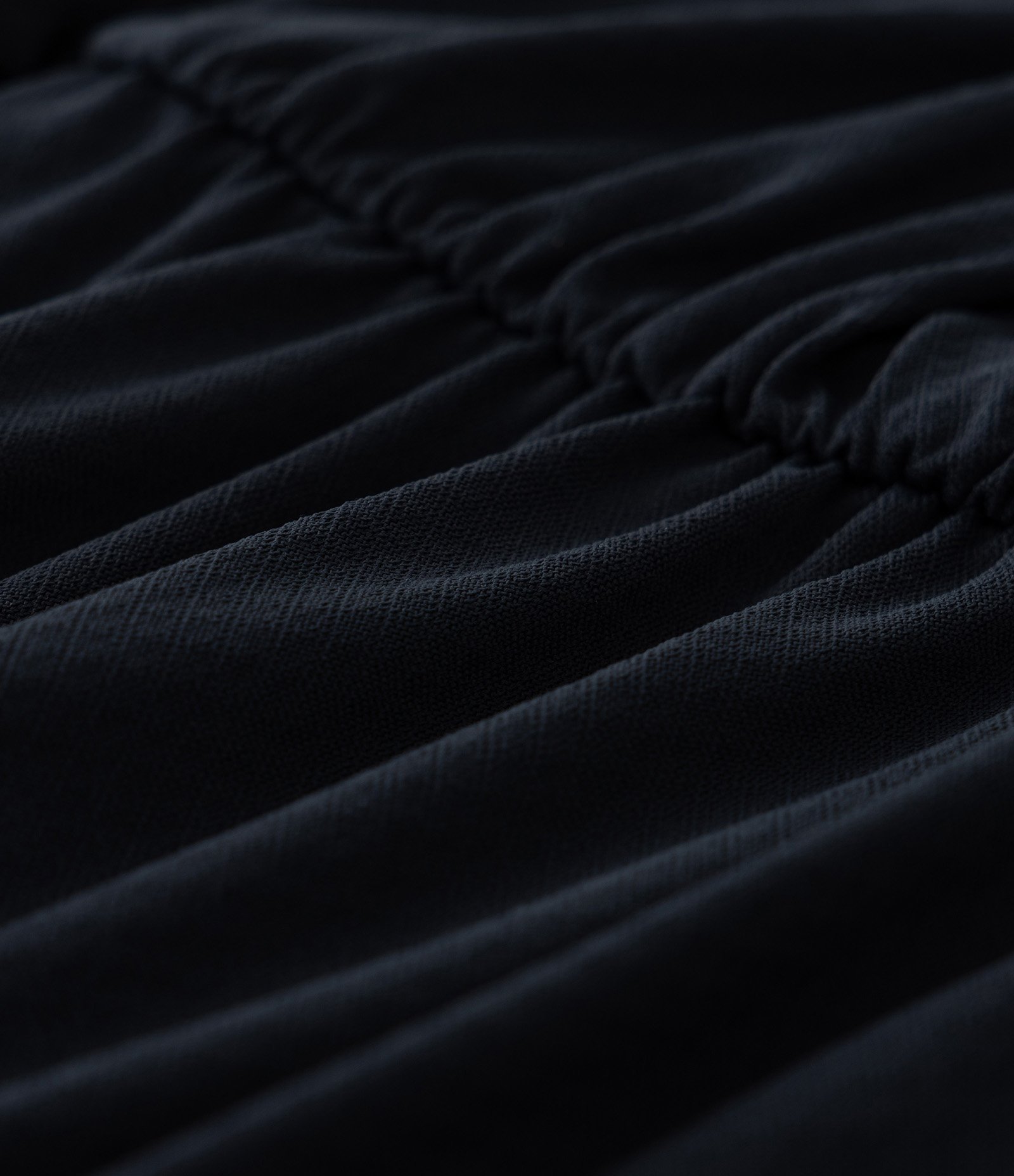 Saída de Praia Microfibra com Transpassado Curve & Plus Size Preto 5