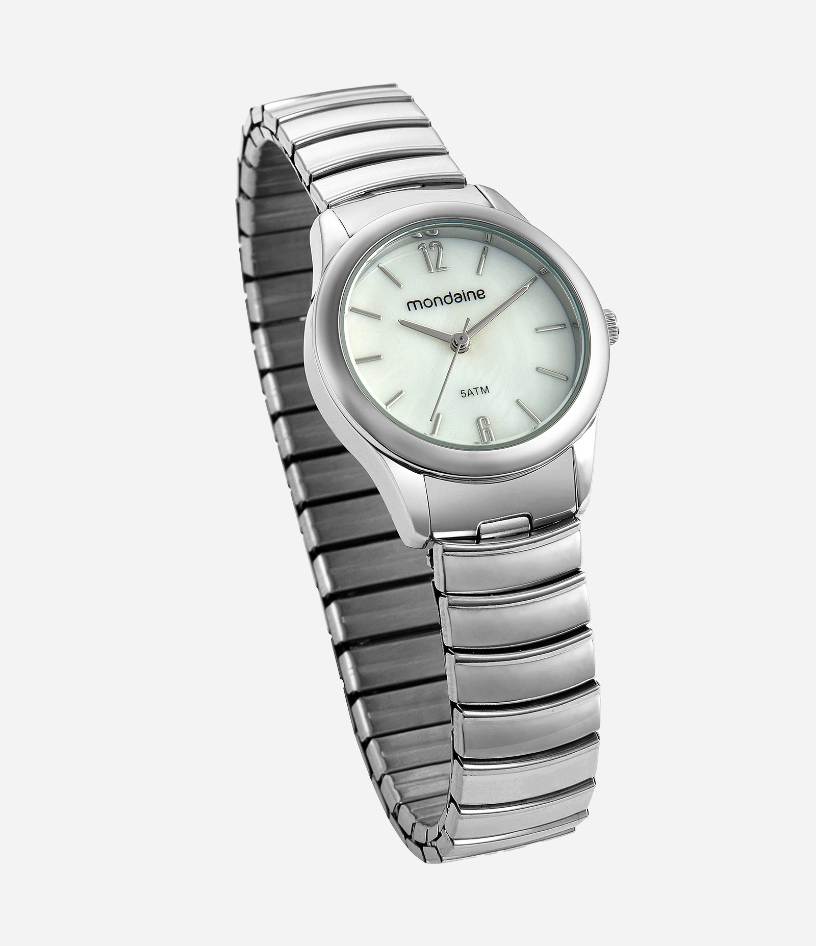 Relógio Analógico Feminino Mondaine PRATA 2