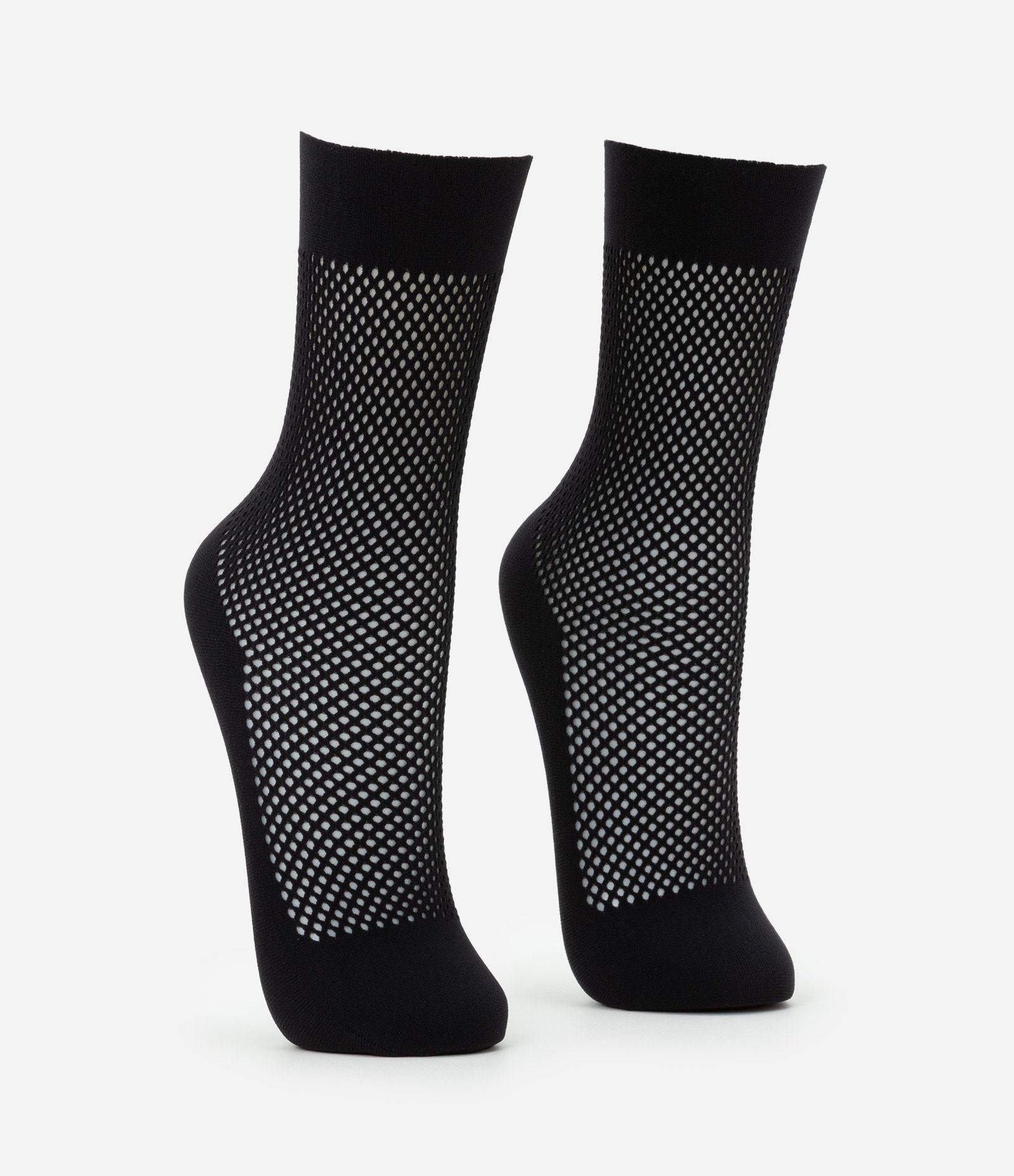 Meia Soquete Arrastão Curve e Plus Size Loba Preto 3