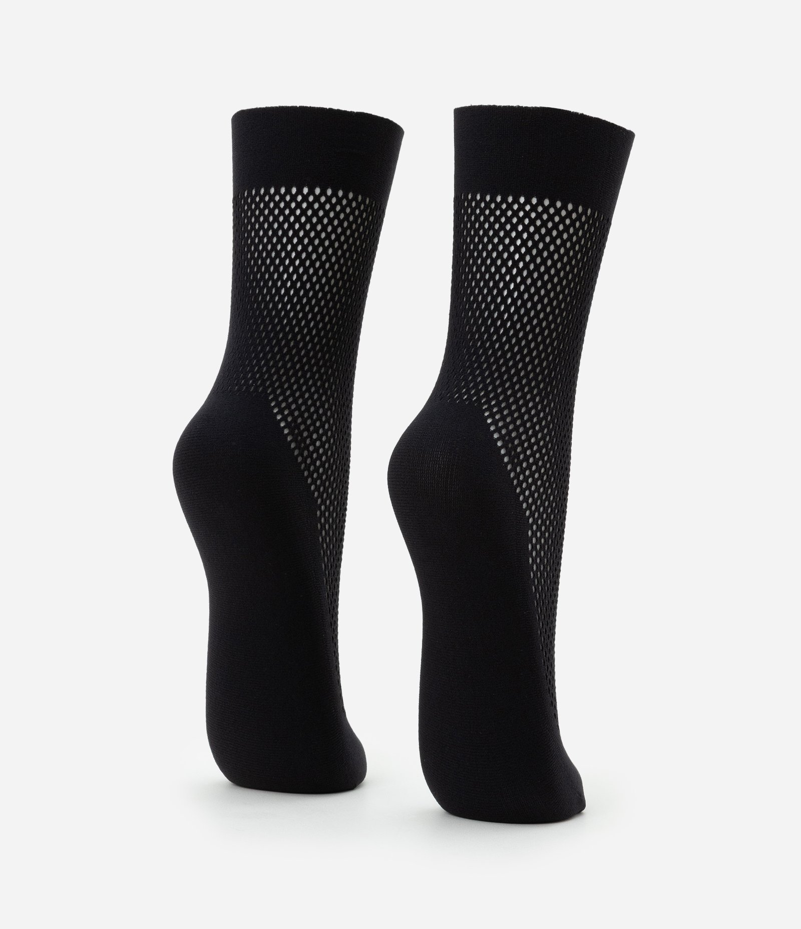 Meia Soquete Arrastão Curve e Plus Size Loba Preto 4