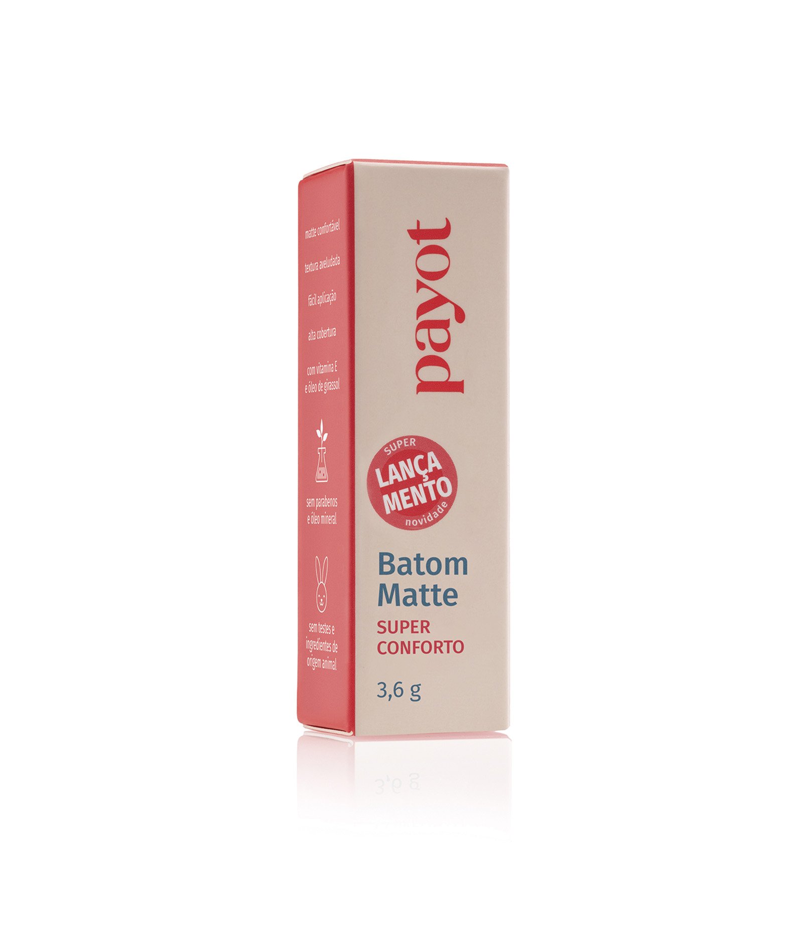 Batom Matte Payot Mistério 3