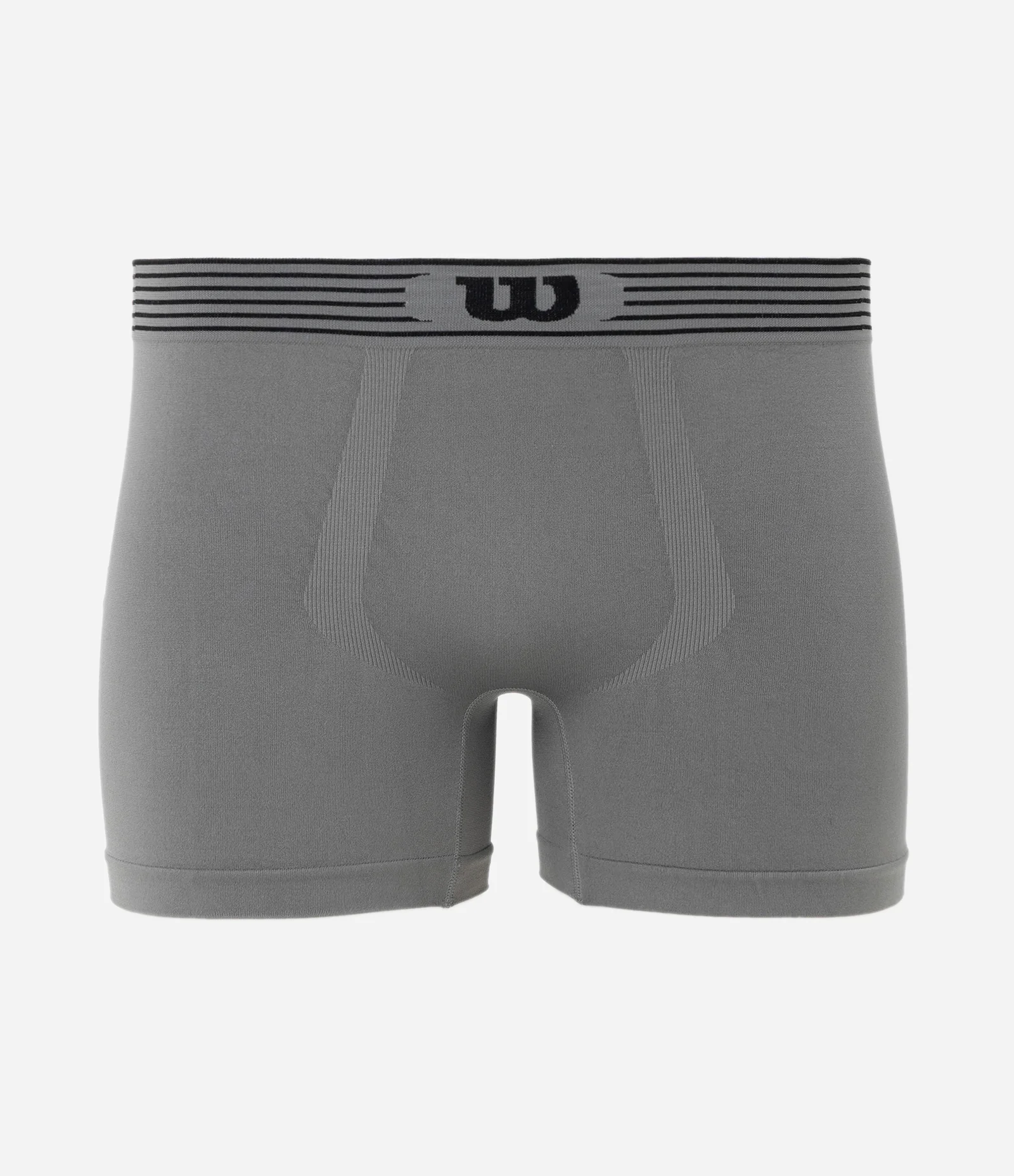 Cueca Boxer em Microfibra com Cós Elástico Wilson Cinza 1