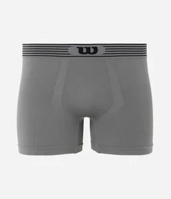 Cueca Boxer em Microfibra com Cós Elástico Wilson