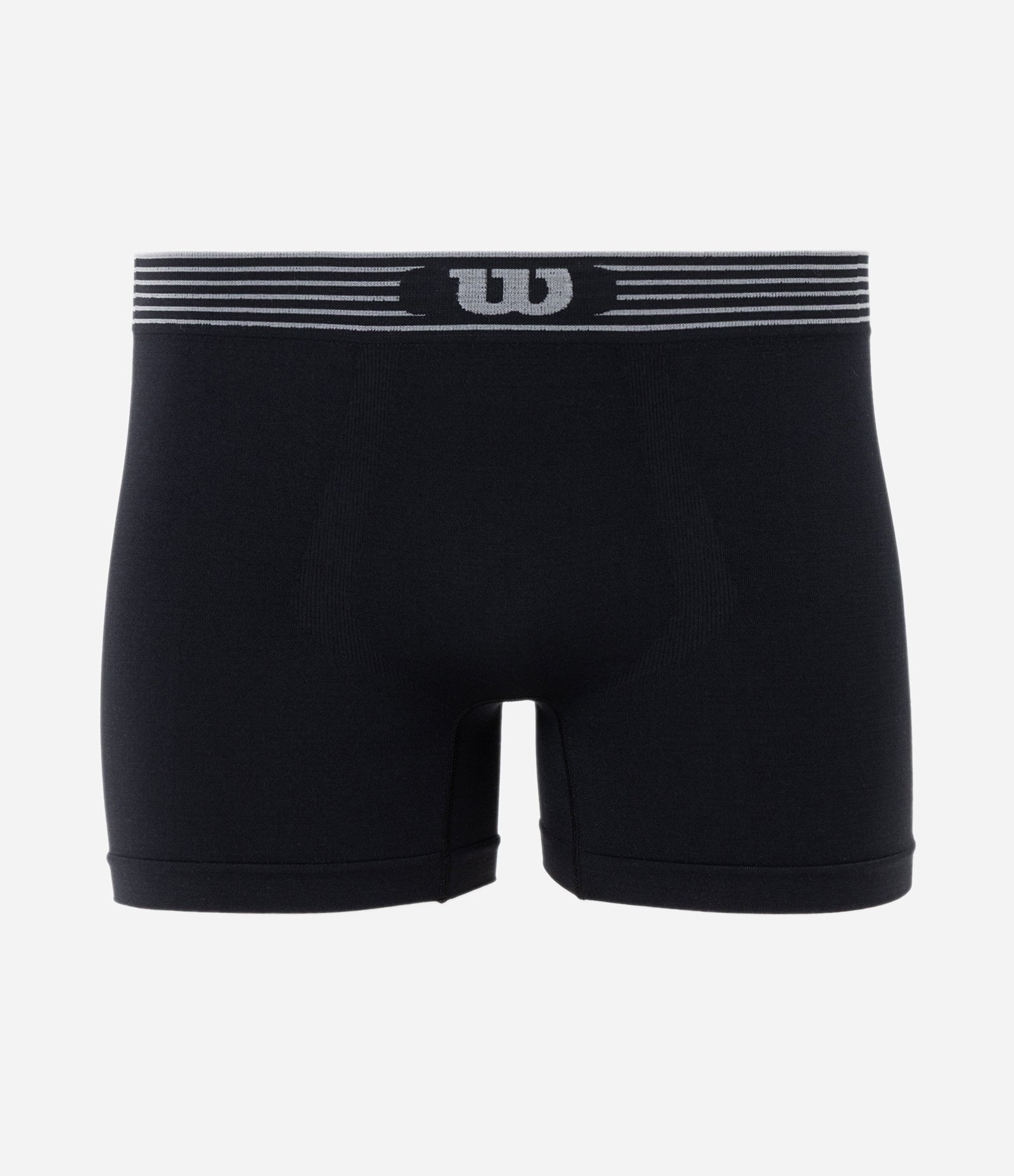 Cueca Boxer em Microfibra com Cós Elástico Wilson Preto 1
