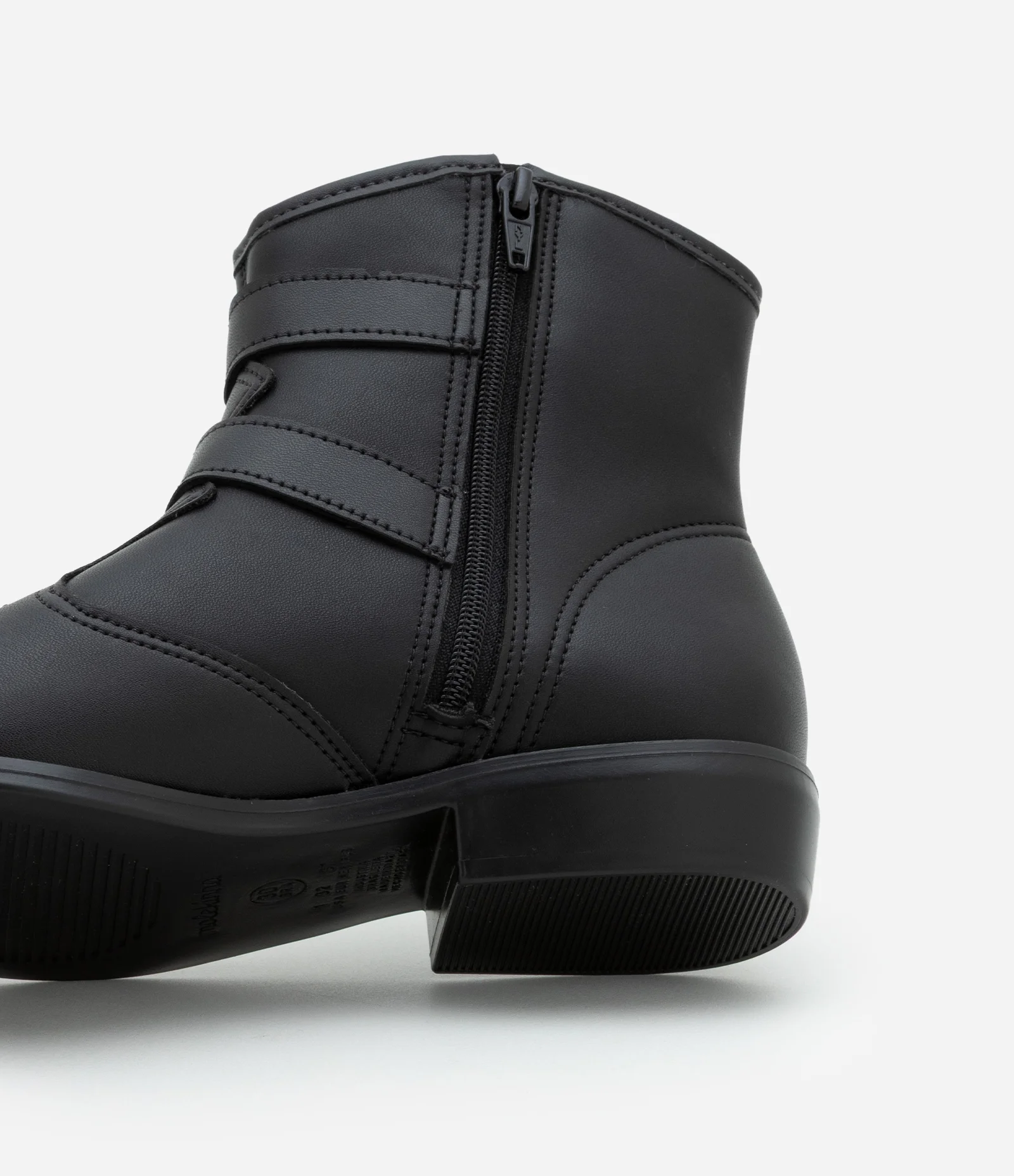 Bota Infantil Western com Tiras e Fivelas Molekinha - Tam 28 ao 35 Preto 5