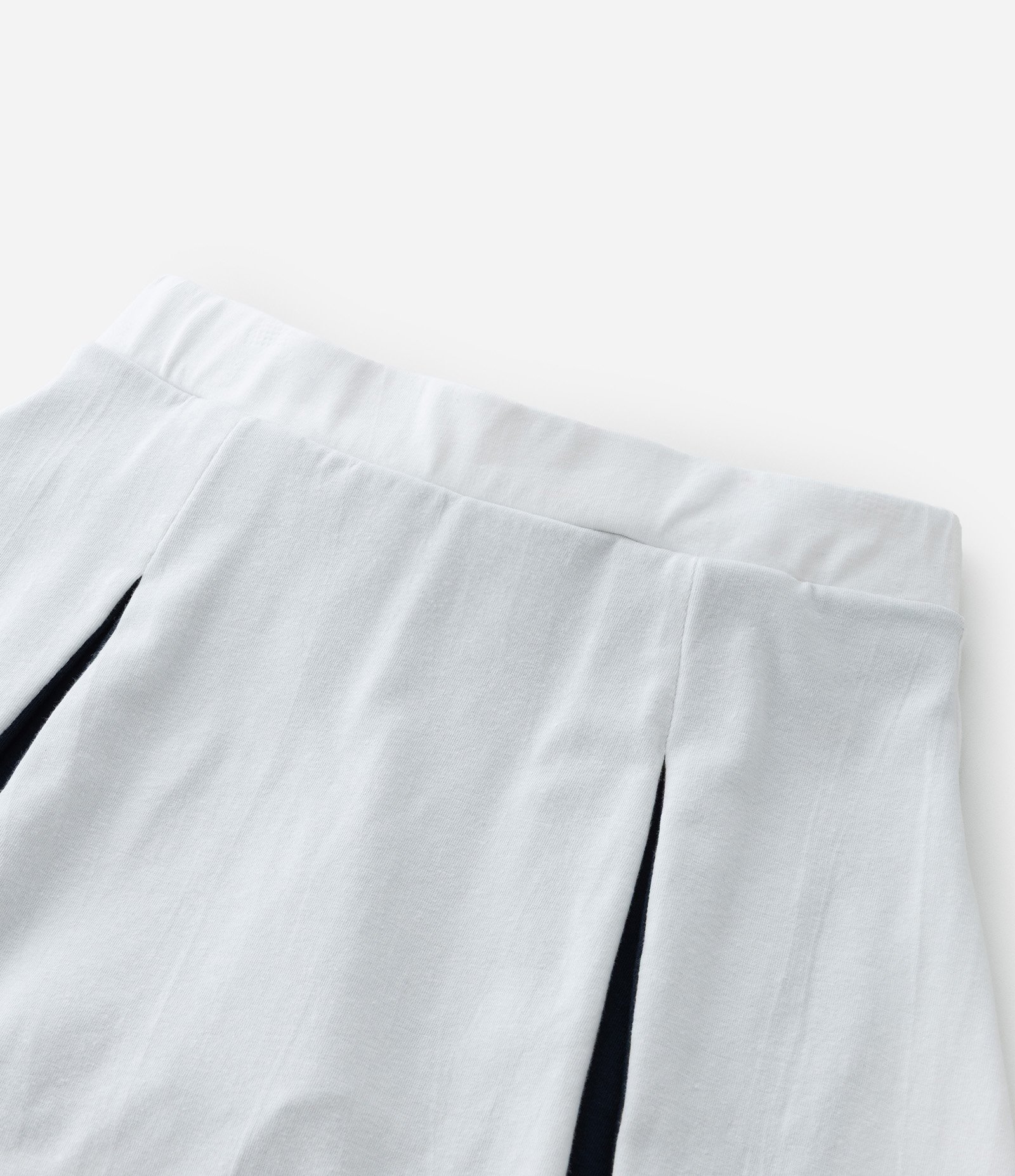 Short Saia Infantil Plissada com Estampa do Stitch - Tam 5 a 14 Anos Branco 3