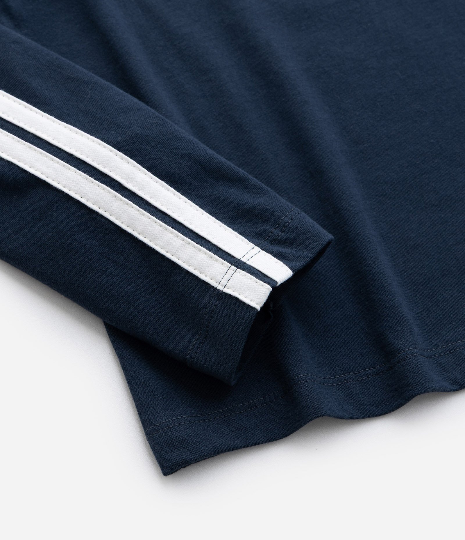 Blusa Infantil Com Estampa do Stitch College - Tam 7 a 14 Anos Azul Escuro 4