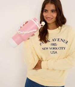 Kit 04 Acessórios de Copo em Silicone com Forma de Flor