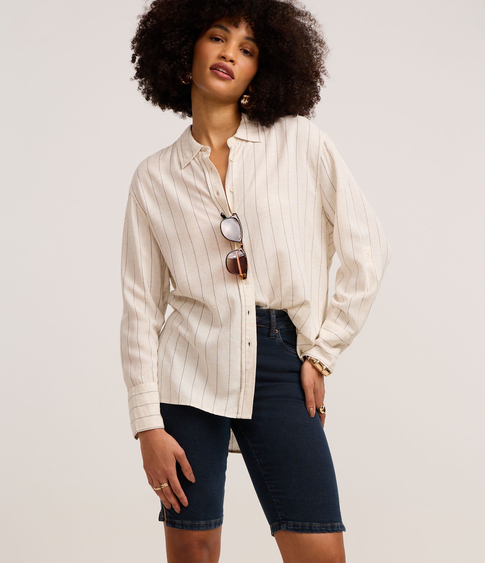 Bermuda New Ciclista em Jeans Azul Escuro 2