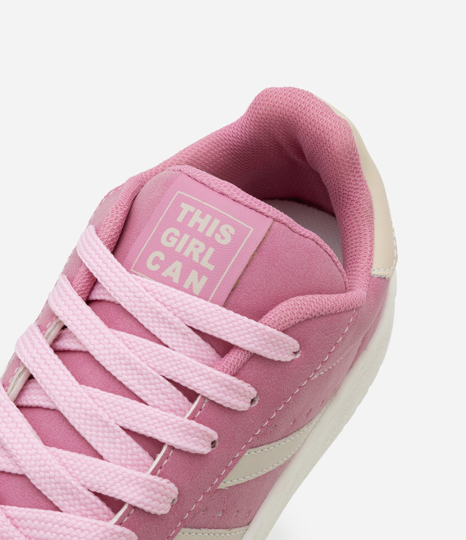 Tênis Infantil em Poliéster com Recortes Laterais - Tam 28 a 34 Rosa 3
