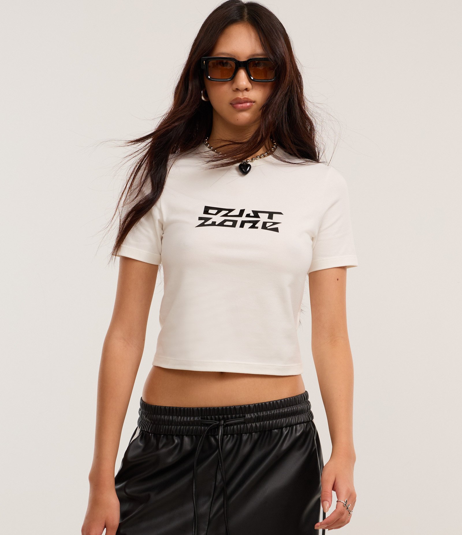 Blusa New T-shirt em Algodão com Estampa em Lettering Branco 3