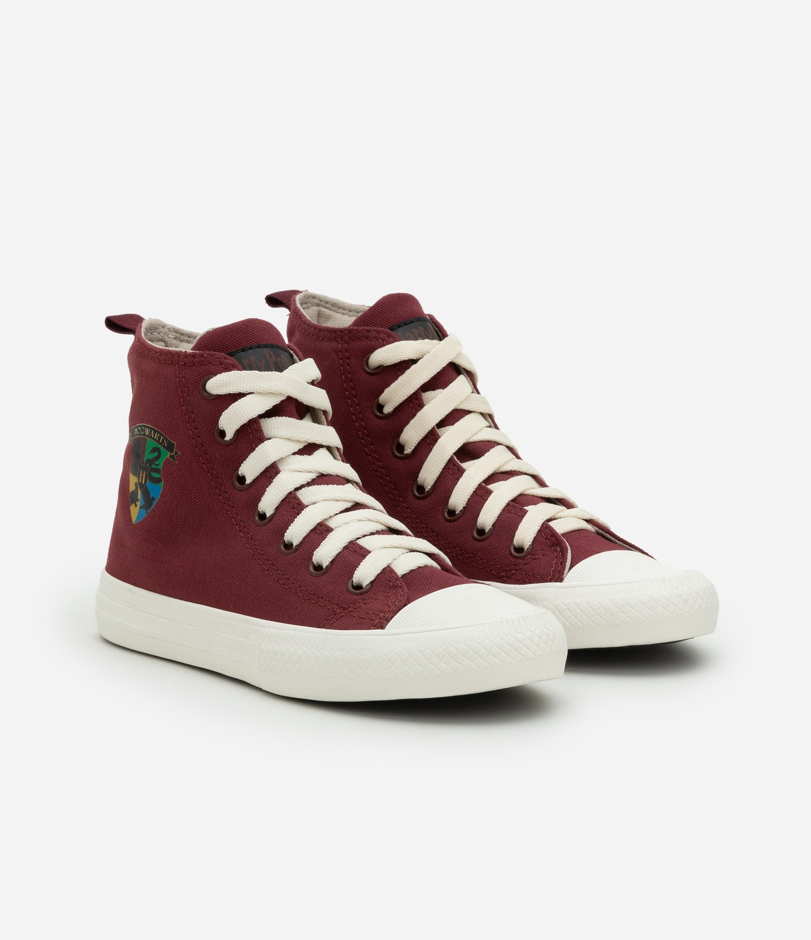 Tênis Infantil Abotinado com Estampa Harry Potter - Tam 28 a 34 Vermelho 1