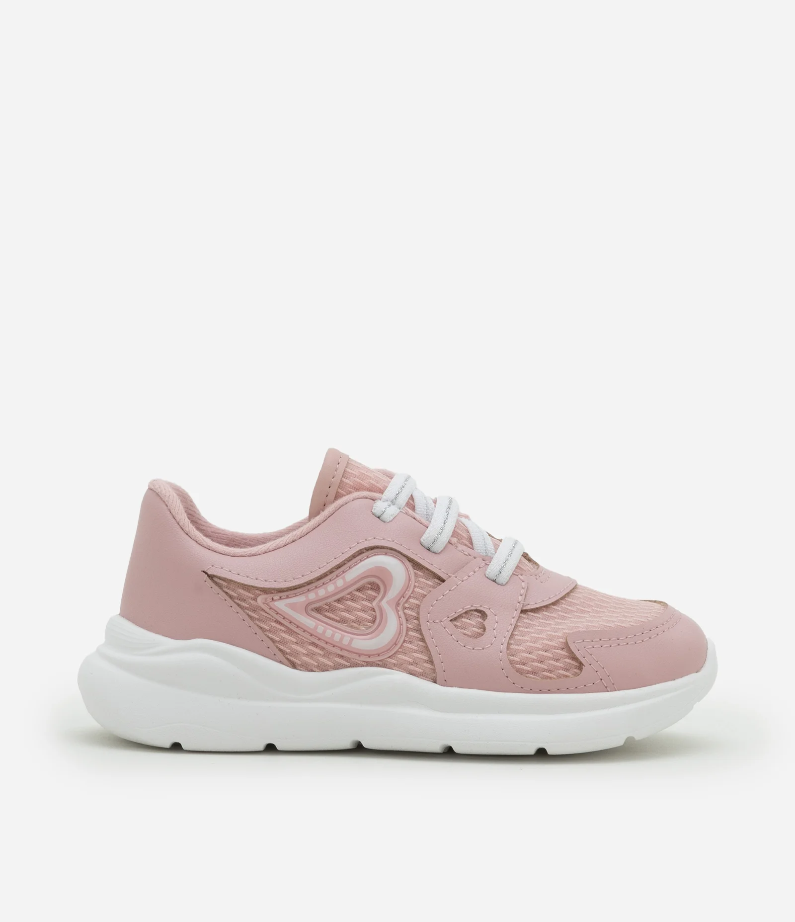 Tênis Chunky Infantil com Recortes Molekinha - Tam 20 ao 25 Rosa 5