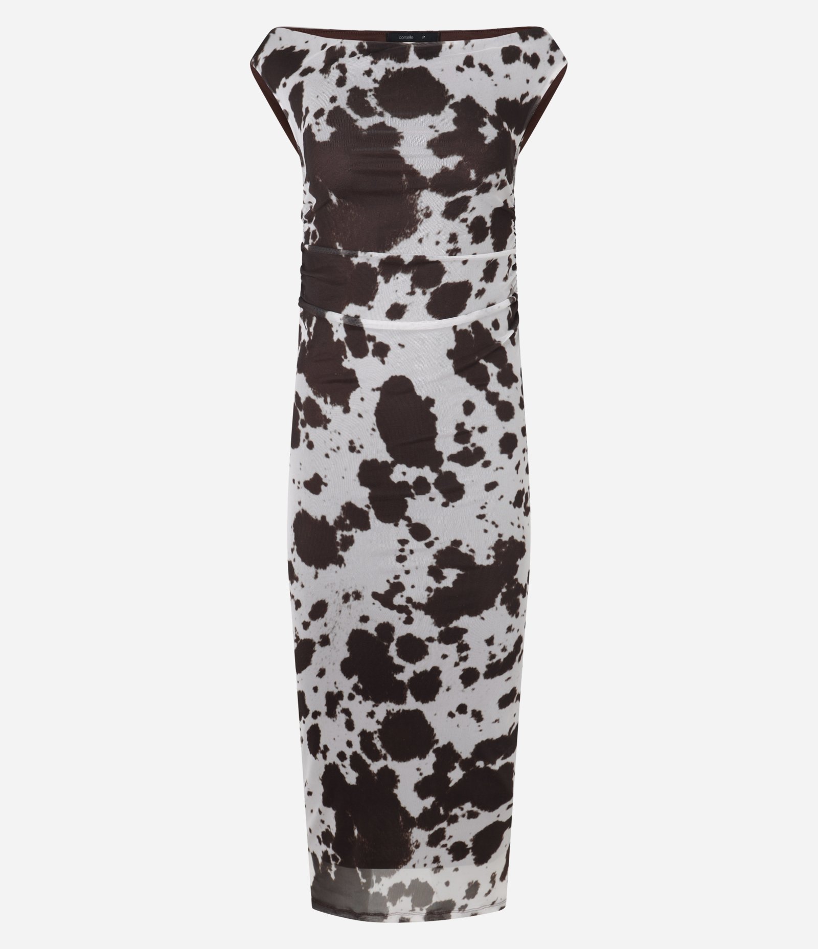 Vestido<em> animal print</em>, da Renner