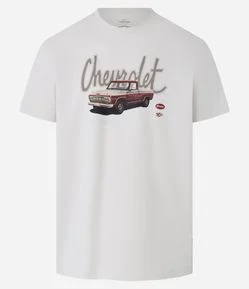 Camiseta Comfort em Algodão Chevrolet Picape