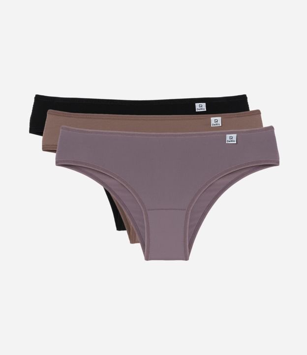 Cor: Preto/Capuccino/Lilás Neutro | Tamanho: G