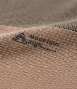 Camiseta Infantil em Malha Piquet com Blocos de Cores - Tam 5 a 10 anos