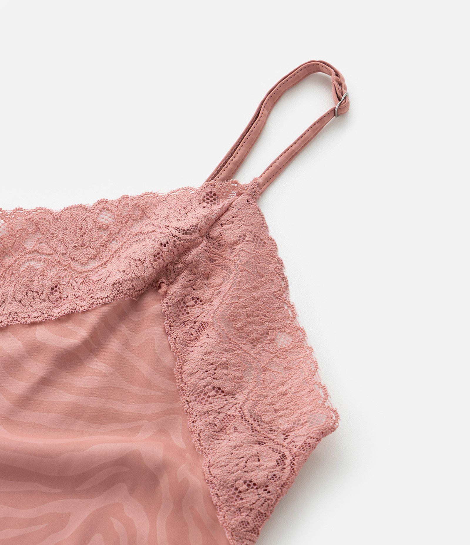Camisola em Microfibra com Estampa Zebrinha DelRio Rosa 4